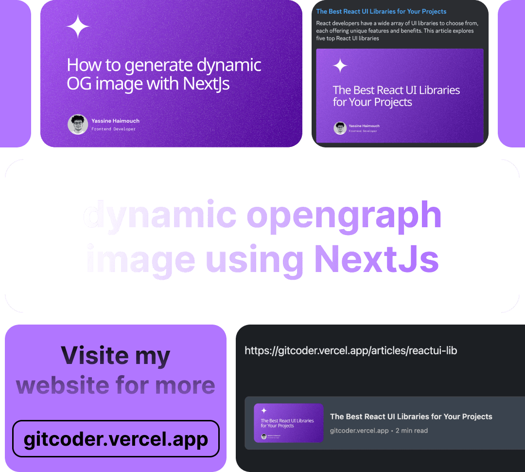 How to generate dynamic OG image with NextJs